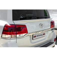 Задний спойлер WALD (нижний, 2015-2025) Черный для Toyota Land Cruiser 200