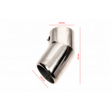 Насадка на глушитель нержавеющая сталь для Toyota Land Cruiser 200 2007-2021 гг