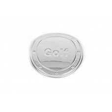 Хромированная накладка на лючок бензобака (нерж. сталь) для Volkswagen Golf 5 2003-2009 гг