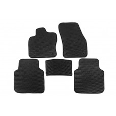 Килимки EVA (Allspase, 2 ряда, Чорний) для Volkswagen Tiguan 2016-2023 рр