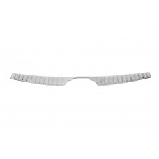 Накладка на задний бампер нержавеющая Carmos для Seat Alhambra 2010- гг