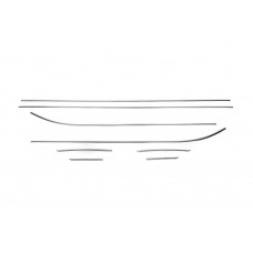 Молдинги Окон Нержавейка 5-дверный 8 шт для Seat Leon 2013-2020 гг