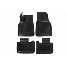 Коврики резиновые Stingray 3D (4 шт, полиуретан) для Tesla Model Y 2020- гг