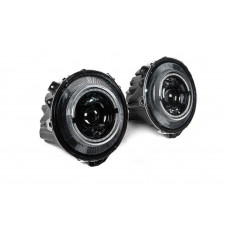 Передние Фары Design-2023 Черные (2006-2017) для Mercedes G сlass W463