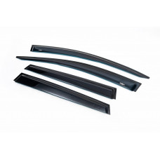 Ветровики на окна (4 шт, HIC) для Honda CRV 2017-2022 гг