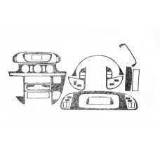 (cdi, 2000-2006) Накладки на панель (Meric) Титан для Mercedes Sprinter W901/902/903/904/905 рр