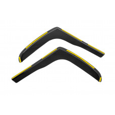 Вставные ветровики (2 шт, Niken Luxury) для Opel Vivaro 2015-2019 гг