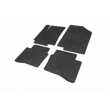 Резиновые коврики (4 шт, Polytep) для Hyundai Accent 2011-2017 гг