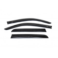 Ветровики на окна (4 шт, HIC) для Volkswagen Amarok 2010-2022 гг