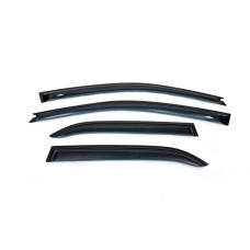 Ветровики SD (4 шт, HIC) для Mitsubishi Lancer 9 2004-2008 гг