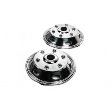 Передні ковпаки з нержавійки Exclusive V1 R15 (2-котковий) для Mercedes Sprinter W901/902/903/904/905 1995-2006 рр