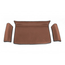 Коврик багажника нижний (EVA, Коричневый) для Volkswagen Sharan 2010-2023 гг