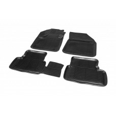 Резиновые коврики (4 шт, Niken 3D) для Peugeot 3008 2016-2023 гг