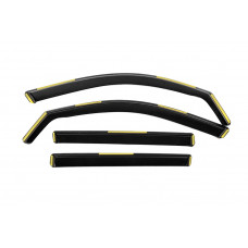 Вставные ветровики Niken Luxury (4 шт) для Skoda Kodiaq 2016-2023 гг