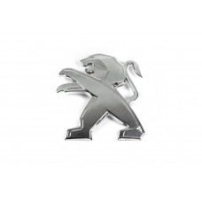 Передний значок 9673874777 (87мм x 85мм) для Peugeot 207