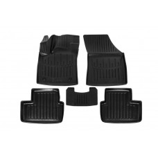 Килимки Stingray 3D (5 шт, поліуретан) для Renault Megane IV 2016-2025 рр