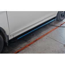 Боковые Подножки Maya Blue (2 шт., Алюминий) для Volvo XC60 2009-2017 гг