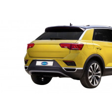 Хромированная накладка над номером (OmsaLine, нержавейка) для Volkswagen T-Roc 2017-2025 гг