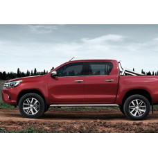 Окантовка окон нержавейка (4 шт) для Toyota Hilux 2015- гг