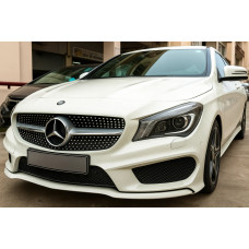 Передняя Решетка Радиатора (2013-2016, Diamond Silver) для Mercedes CLA C117