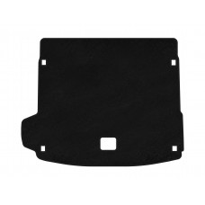 Текстильный коврик в багажник Premium (Черный) для Ауди Q5 2017-2025 гг