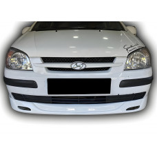 Передняя нижняя накладка (под покраску) для Hyundai Getz 2002- гг