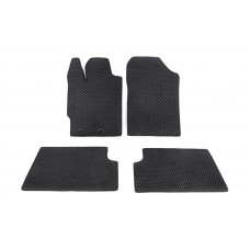 Коврики EVA DVS (черные) для Toyota Yaris 2010-2020 гг