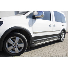 Комплект молдингов и расширителей арок 1 Дверь, Короткая База для Volkswagen Caddy 2015-2020 гг