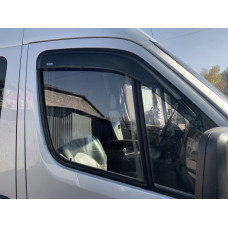 Ветровики клеющие (2 шт, Niken) для Mercedes Sprinter W906 2006-2018 гг