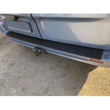 Накладка на задний бампер DDU (ABS) для Nissan Primastar 2002-2014 гг