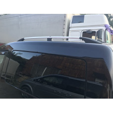 Хромированные Рейлинги Макси, пластиковые ножки для Volkswagen Caddy 2004-2010 гг