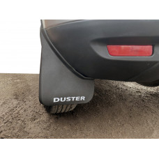 Задние брызговики Premium (2 шт) для Renault Duster 2008-2017 гг