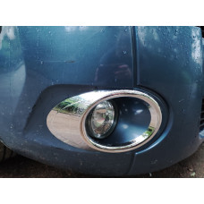 Накладки на противотуманные фары 2008-2014 (2 шт., пластик) для Citroen Berlingo