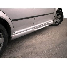 Боковые пороги (грунтованные под покраску) для Volkswagen Golf 4 1997-2006 гг