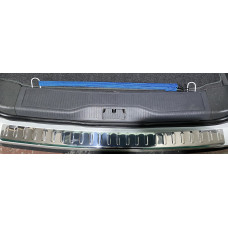 Накладка на задний бампер Carmos V2 Нержавейка для Opel Zafira B 2005-2011 гг