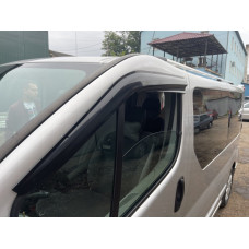 Ветровики на окна (2 шт., Sunplex Sport) для Renault Trafic 2001-2015 гг