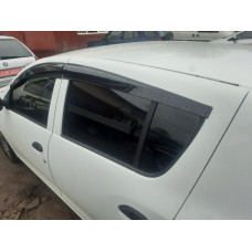 Ветровики на окна (4 шт., Sunplex Sport) для Dacia Sandero 2013-2020 гг
