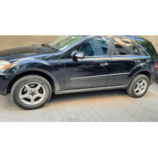 Расширители арок (4 шт, черные, ABS-пластик) для Mercedes ML W164 2005-2011 гг