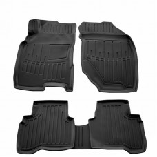 Коврики резиновые Stingray 3D (5 шт, полиуретан) для Nissan X-trail T30 2002-2007 гг