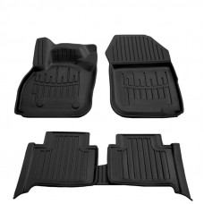 Резиновые Коврики Stingray 3D для Renault Zoe 2019- гг