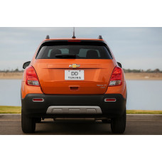 Накладки на задние противотуманные фары 2013-2016 (2 шт, ABS) для Chevrolet Trax