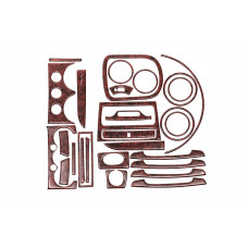 Накладки для салона Алюминий для Chevrolet Aveo T200 2002-2008 гг