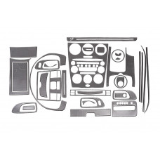 Накладки на панель Титан для Mazda 6 2003-2008 рр