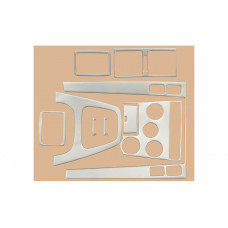 Накладки на панель приборов (в ассортименте) Алюминий для Hyundai Tucson JM 2004- гг