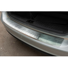 Накладка на задний бампер OmsaLine (нержавейка) для Ford C-Max/Grand C-Max 2010-2019 гг