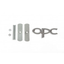 Металлический шильдик на решетку OPC (Хром) для Opel