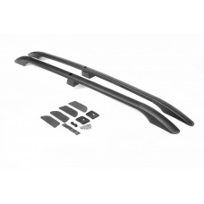 Черные Рейлинги (турецкий дизайн) Пластиковые ножки для Volkswagen Touareg 2002-2010 гг