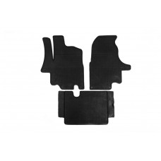 Резиновые коврики (3 шт, Polytep) для Nissan Interstar 2002-2010 гг