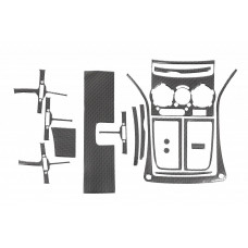 Накладки на торпедо (Meric, 2002-2006) Карбон для Fiat Ducato