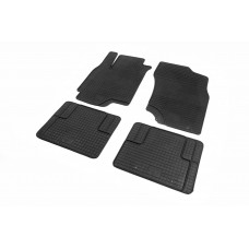 Резиновые коврики (4 шт, Polytep) для Mitsubishi Outlander 2001-2006 гг